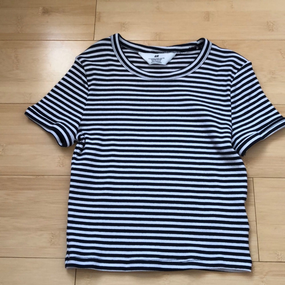 kids H&M striped shirt